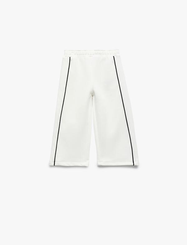 Koton Eşofman Altı Kız Bebek 6WMG40028AK Ekru