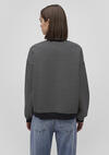 Mavi Sweatshirt M1S10100-85143 Siyah Çizgili