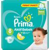 Prima Bez Aktif Bebek Fırsat Paketi 8 Beden 31Li