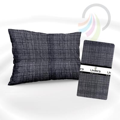 Livdora Yastık Kılıfı 50*70 Gri