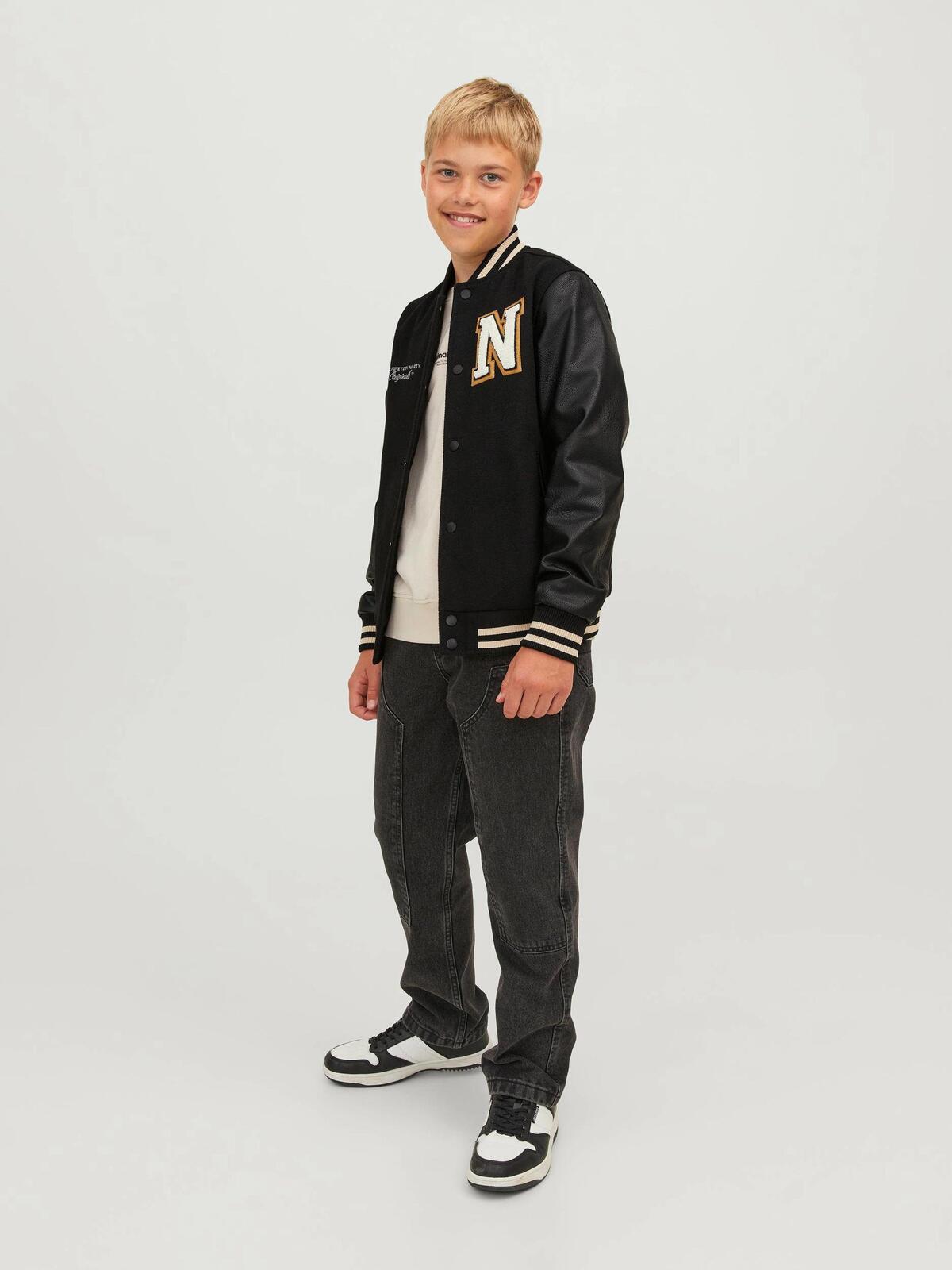 Jack&Jones Junior Ceket 12239791 Siyah