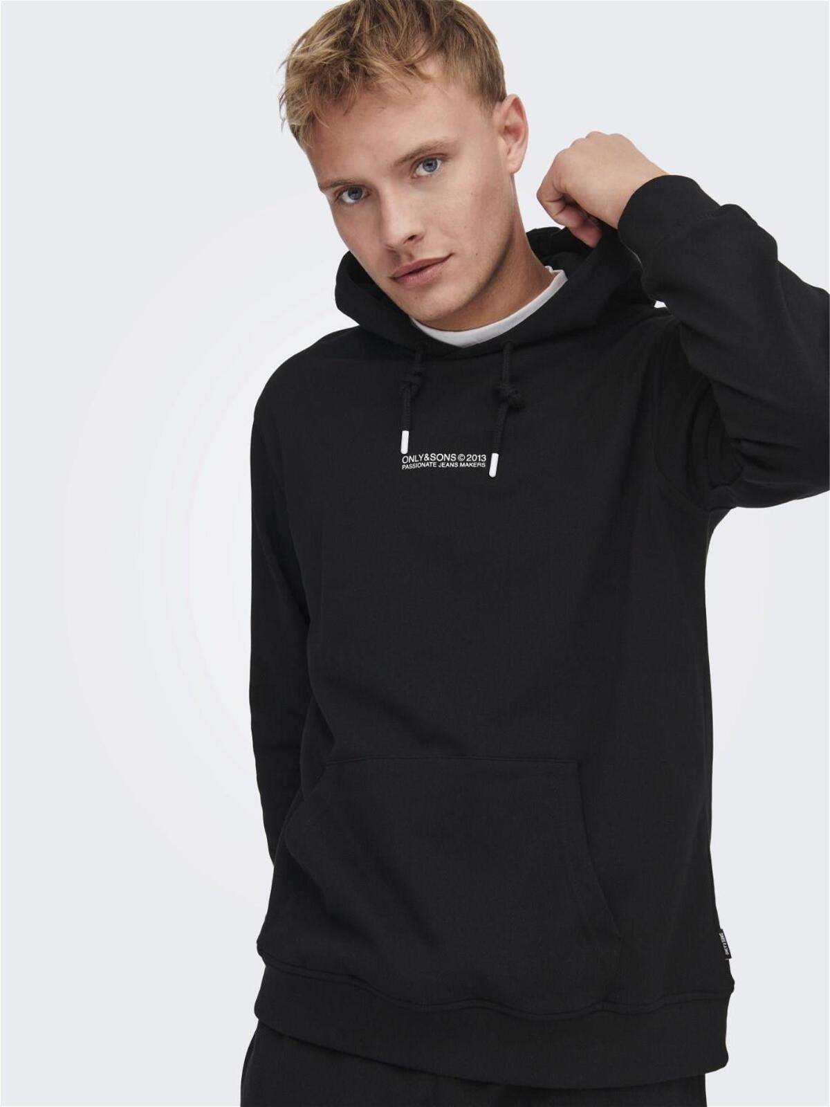 Only&Sons Sweatshirt 22023842 Siyah XL