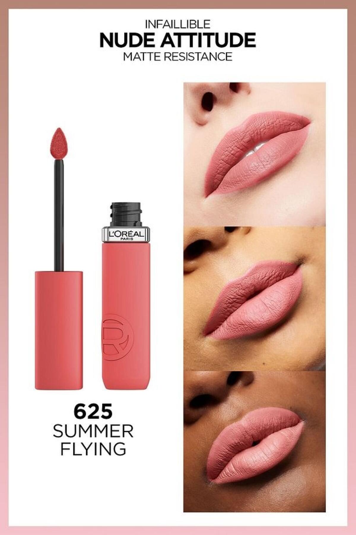 Loreal Paris Ruj Likit İnfaillible Matte Resistance No:625