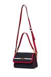 U.S. Polo Assn. Omuz Çanta US25241 Lacivert-Kırmızı