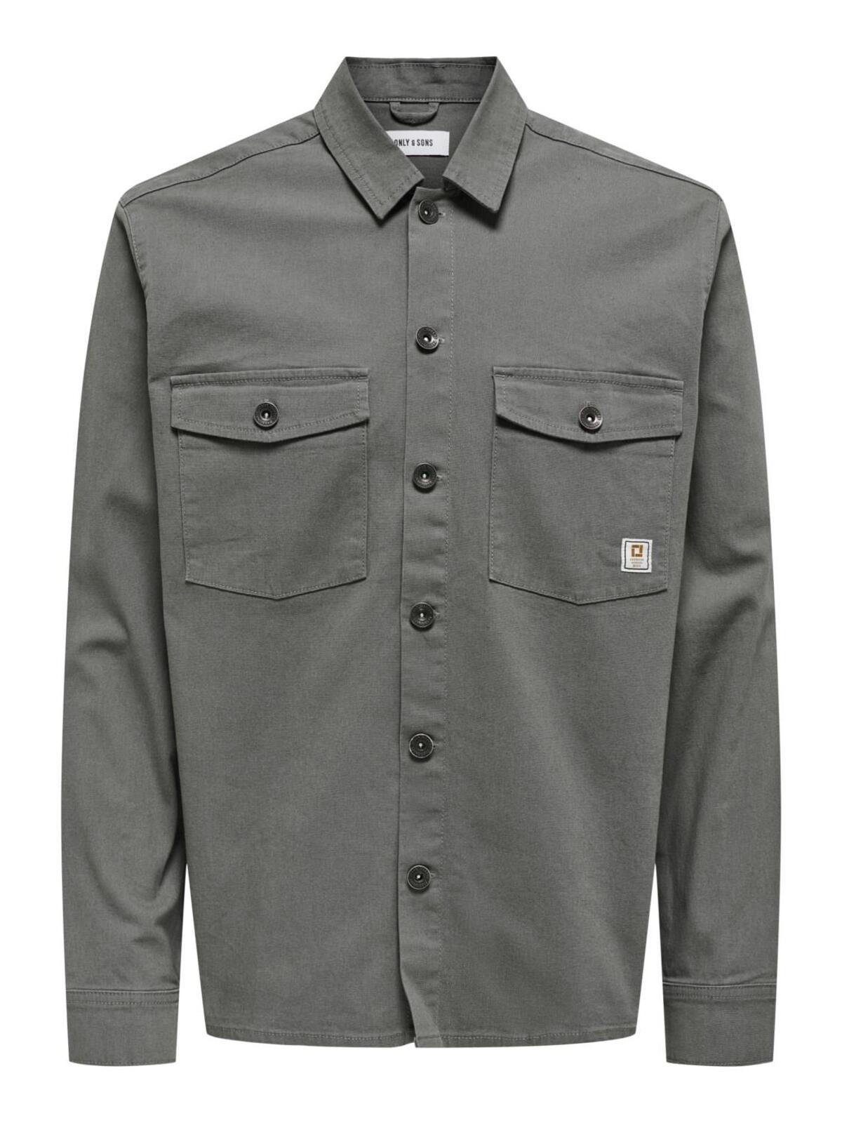 Only&Sons Gömlek 22027978 Gri