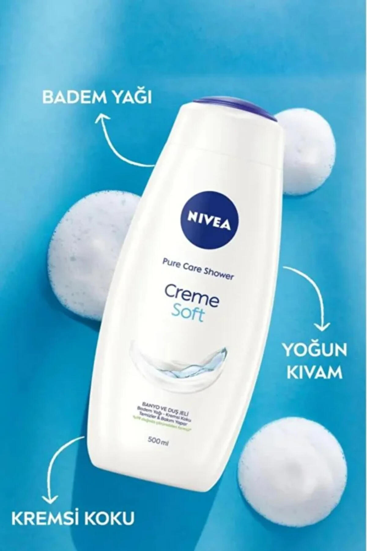 Nivea Duş Jeli Soft 500Ml