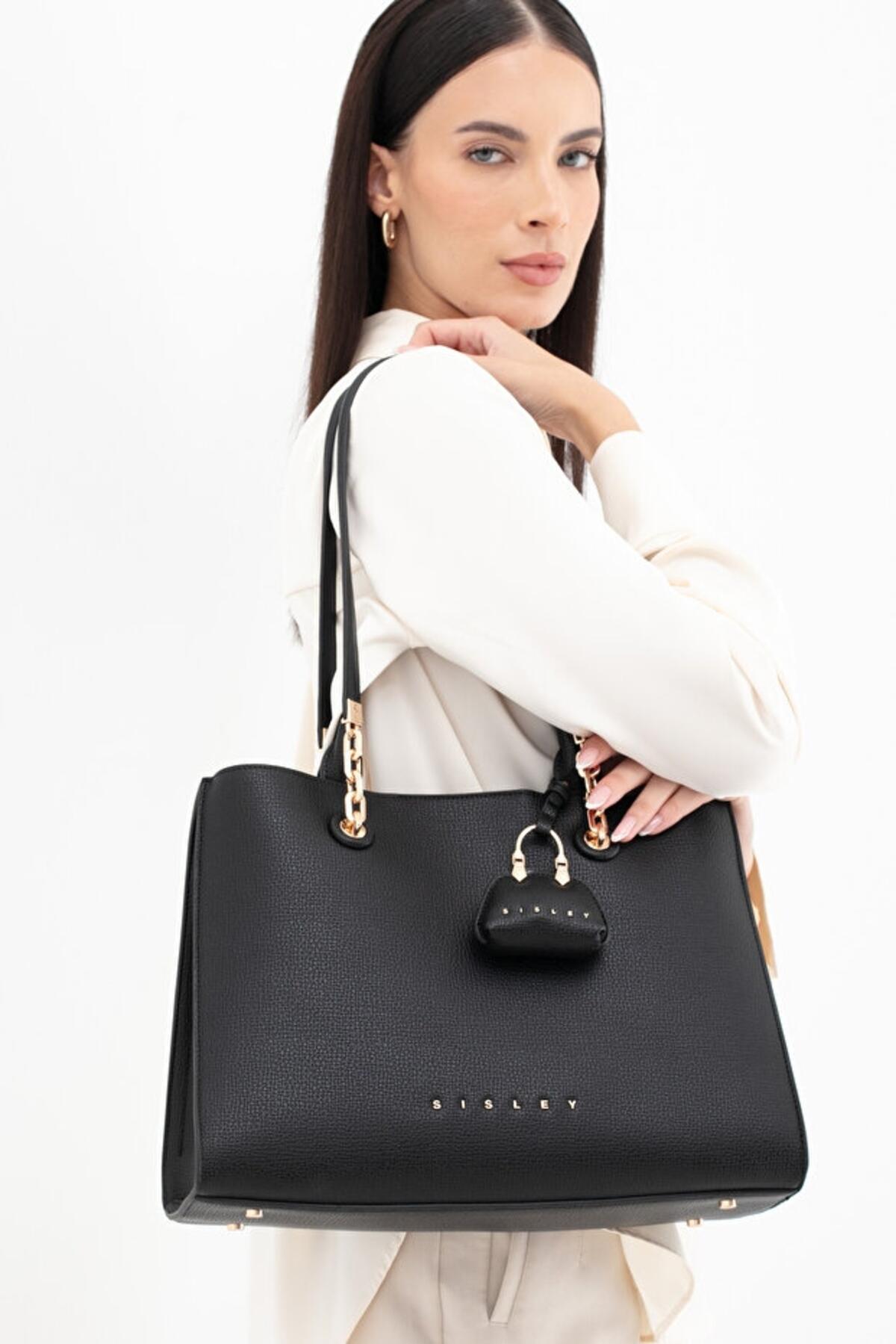 Sisley Kadın Kol Çantası SLY_260 Siyah