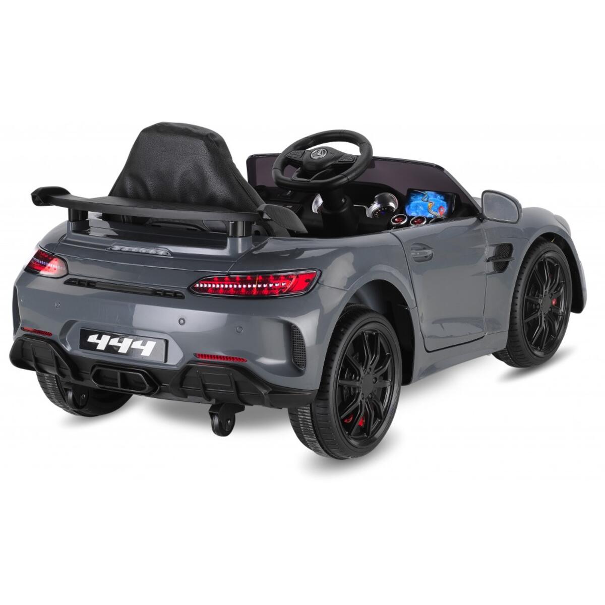 Babyhope Akülü Araba Gtr Sport 12V 444 Koyu Gri