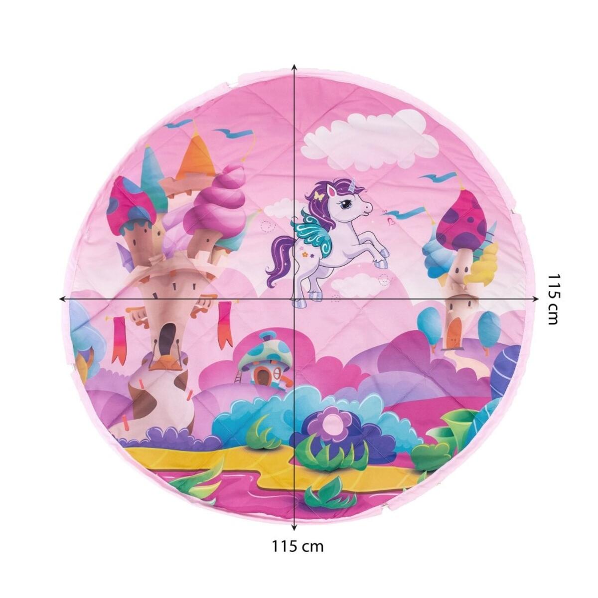 Sevi Oyun Halısı Ve Çantası 2 In 1 Unicorn Desen 377-160