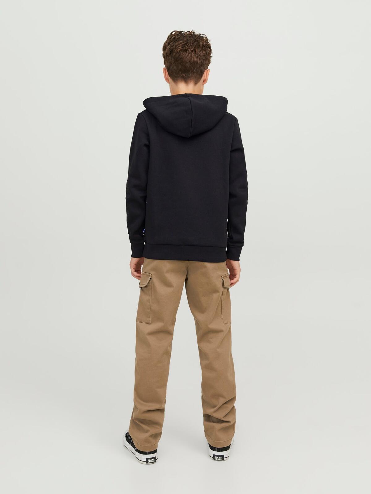 Jack&Jones Junior Sweatshirt Erkek Çocuk 12237459 Siyah