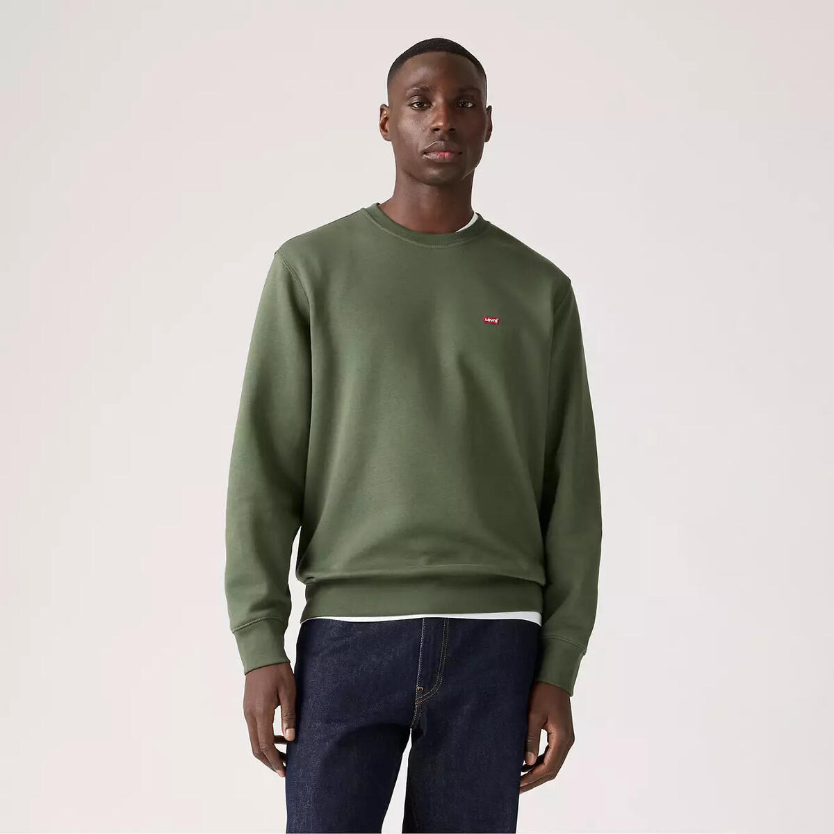 Levis Erkek Sweatshirt 34257-0010 Yeşil