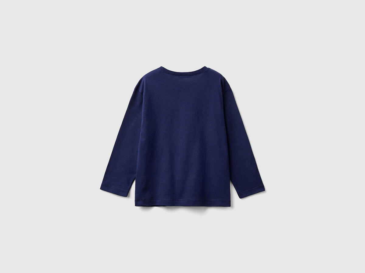 Benetton Tişört Erkek Bebek BNT-BB 3I1XG10F2-25K Lacivert