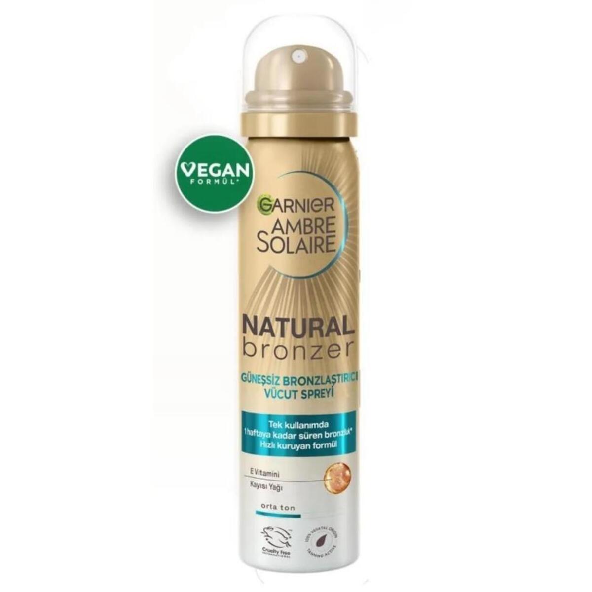 Garnier Ambre Solaire Güneşsiz Bronzluk Sprey 150Ml