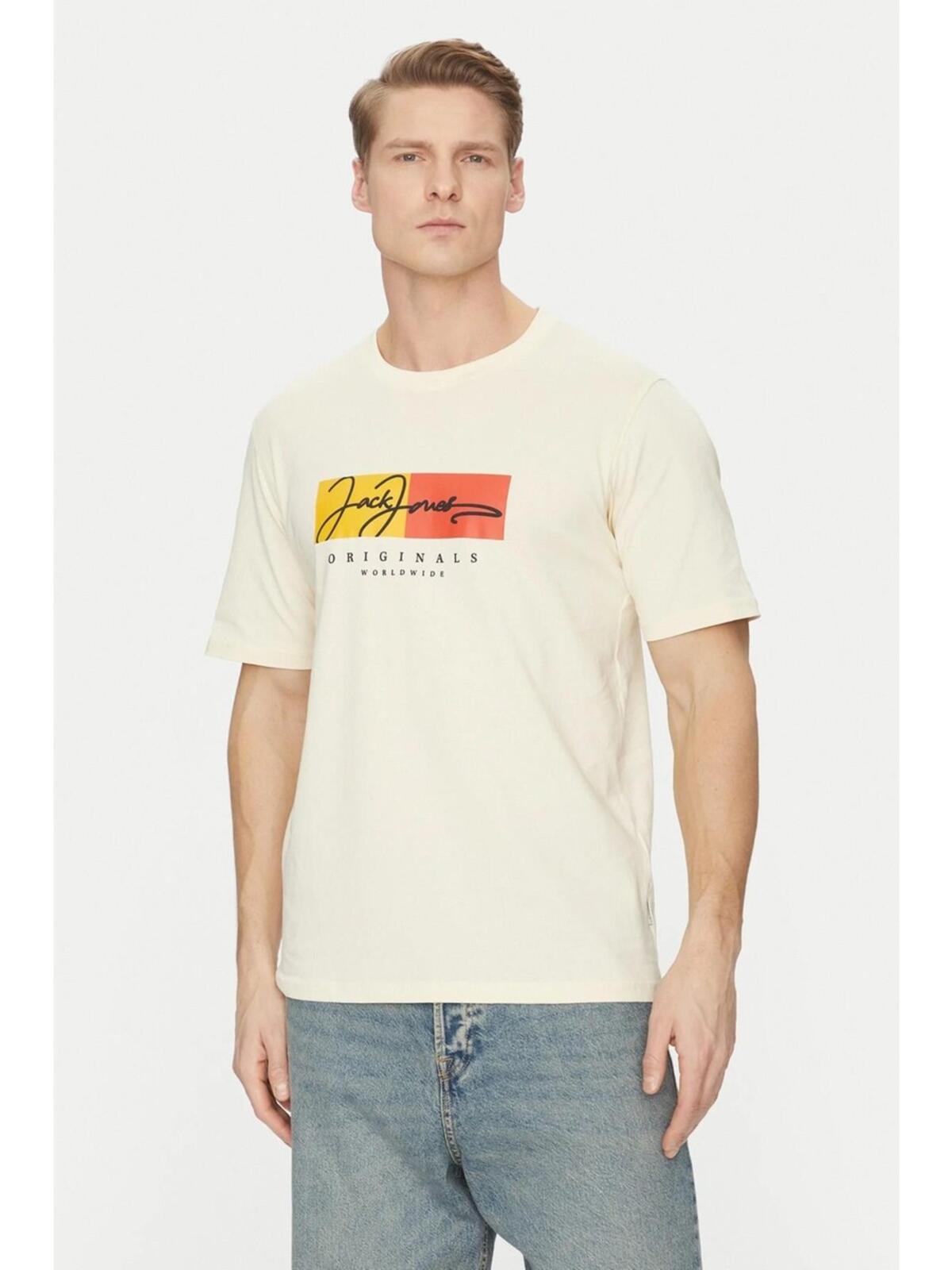 Jack&Jones Tişört 12278266 Bej