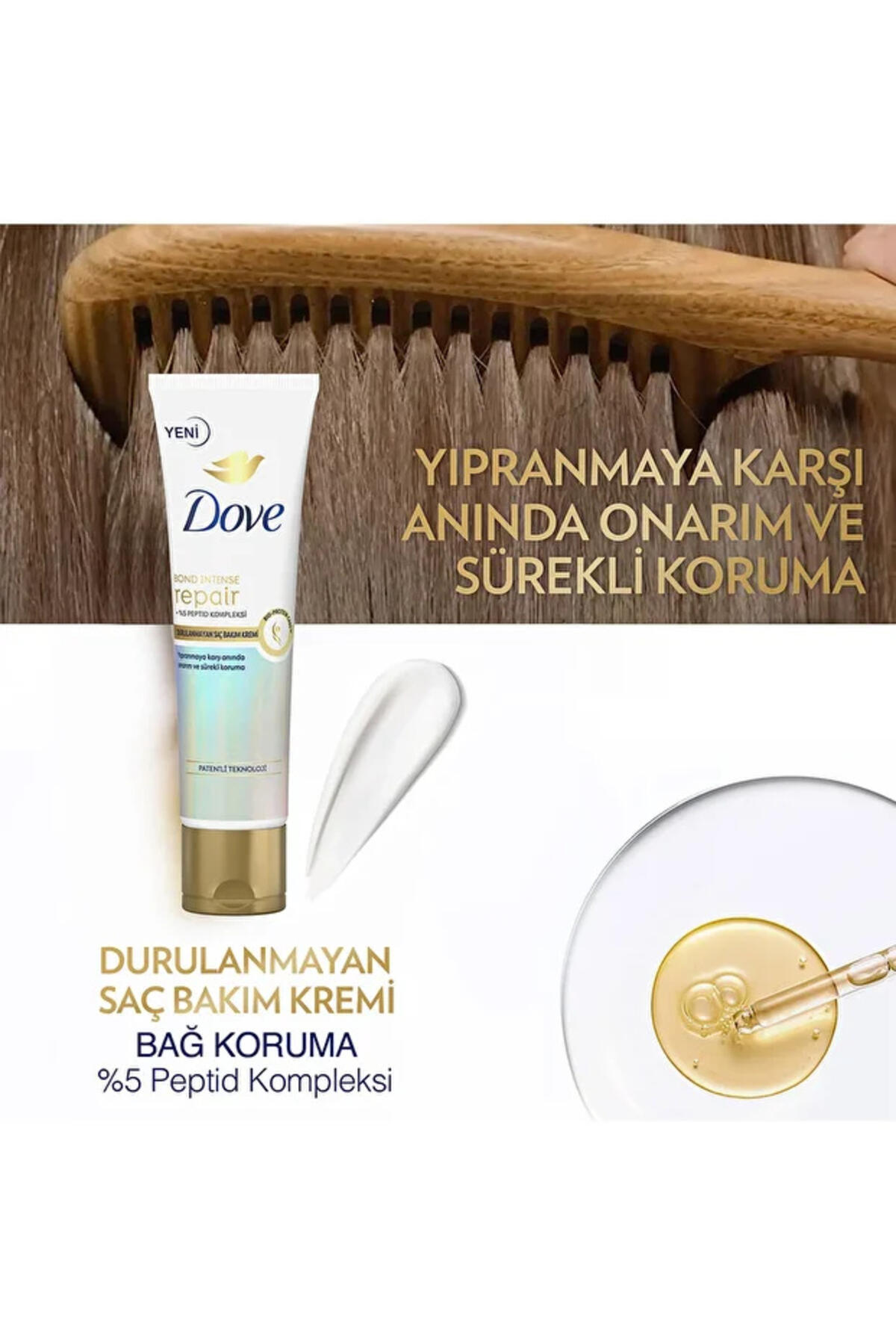 Dove Saç Bakım Kremi Bond Intense Repair 150Ml