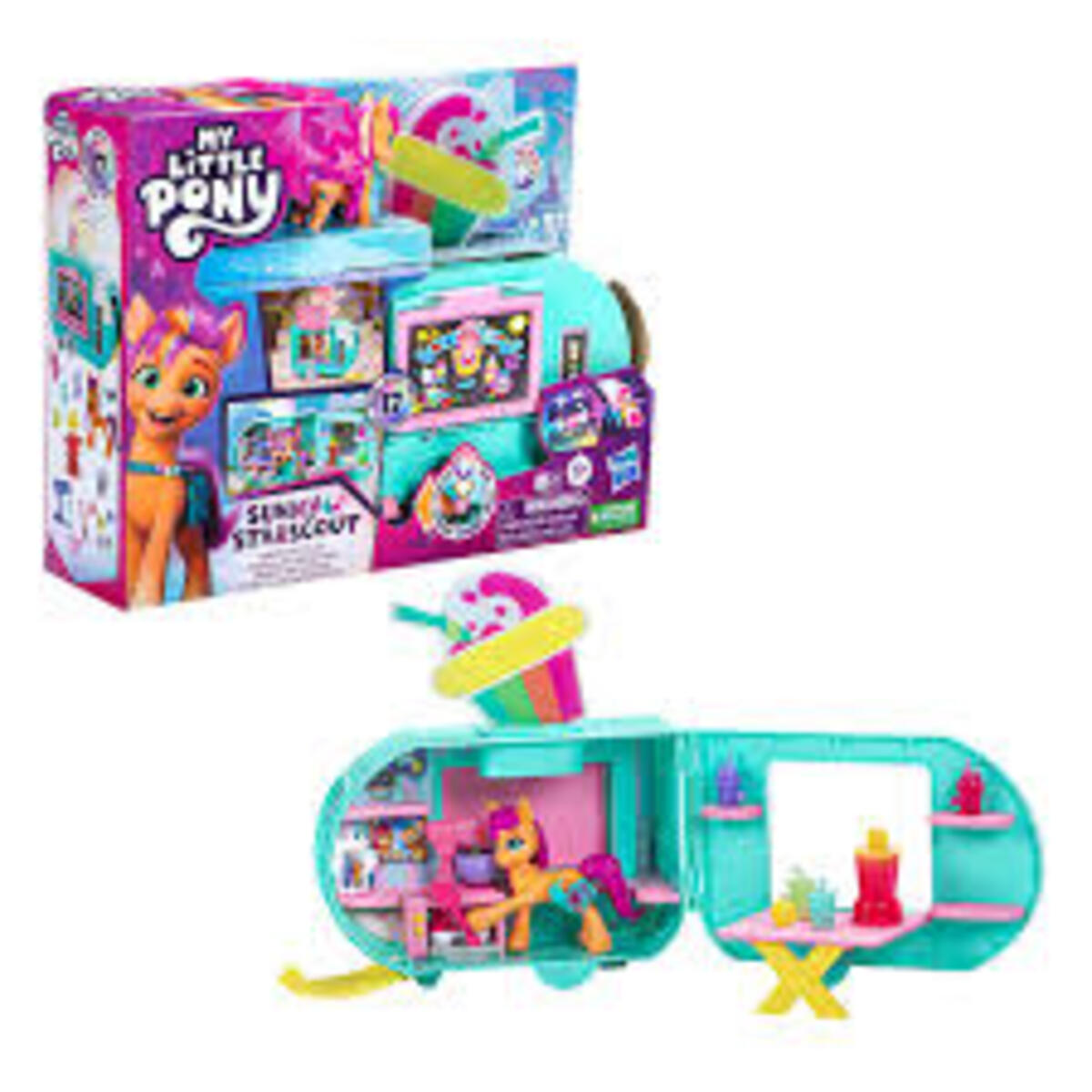 Hasbro My Lıttle Pony Sunny Starscout Smoothie Arabası HAS-F6339
