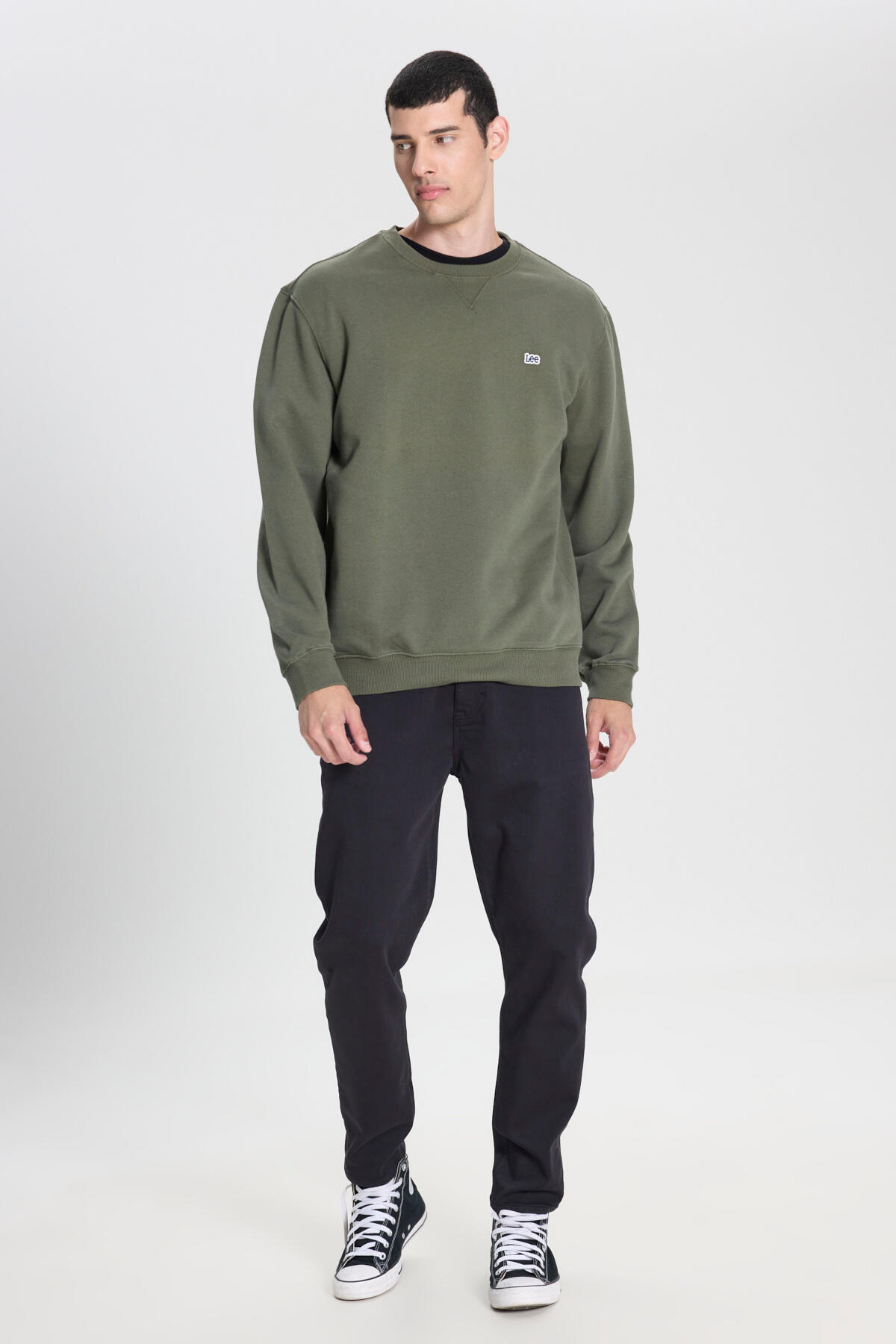 Lee Sweatshirt L81IRYA61 Yeşil