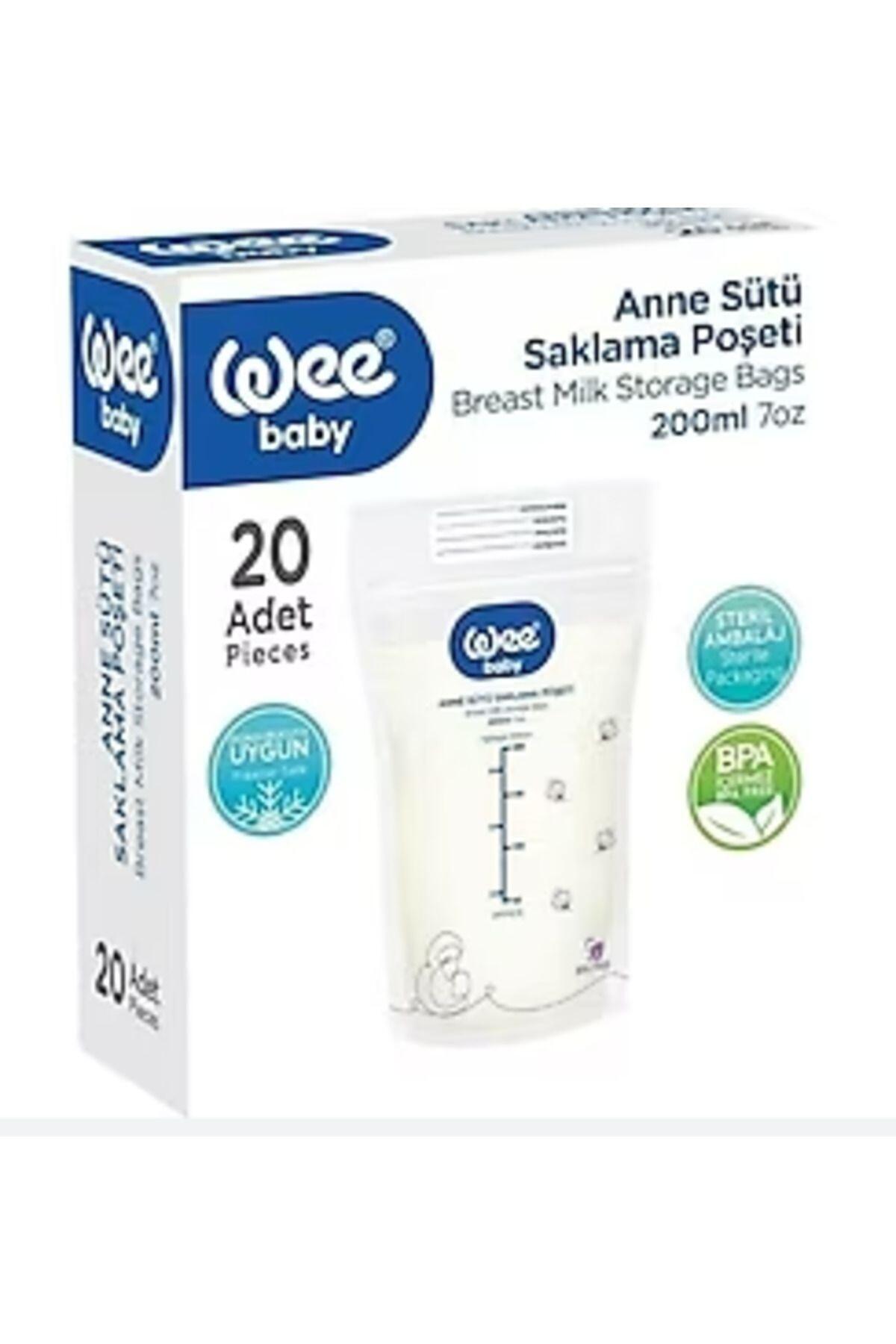 Wee Baby Süt Saklama Poşeti 20Li RB558