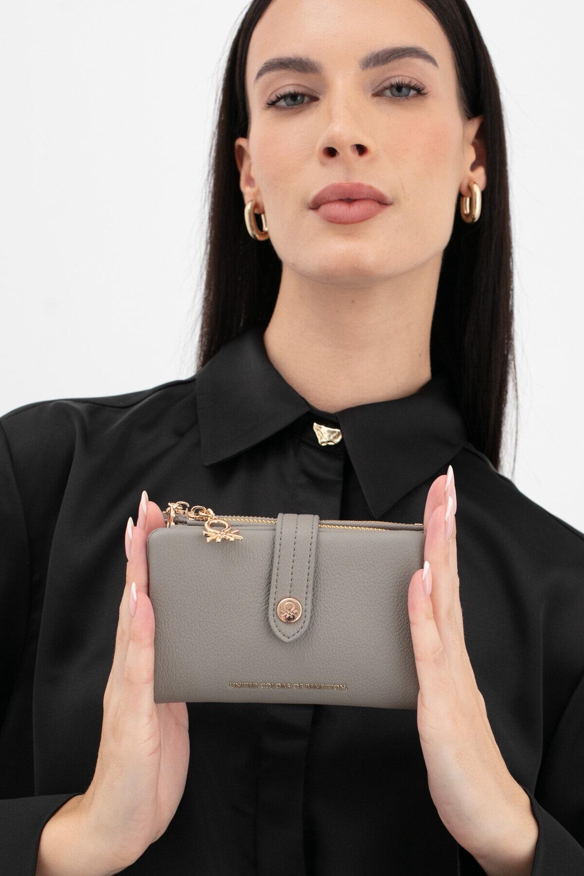 United Colors Of Benetton Kadın Cüzdan BNT_1630 Taş