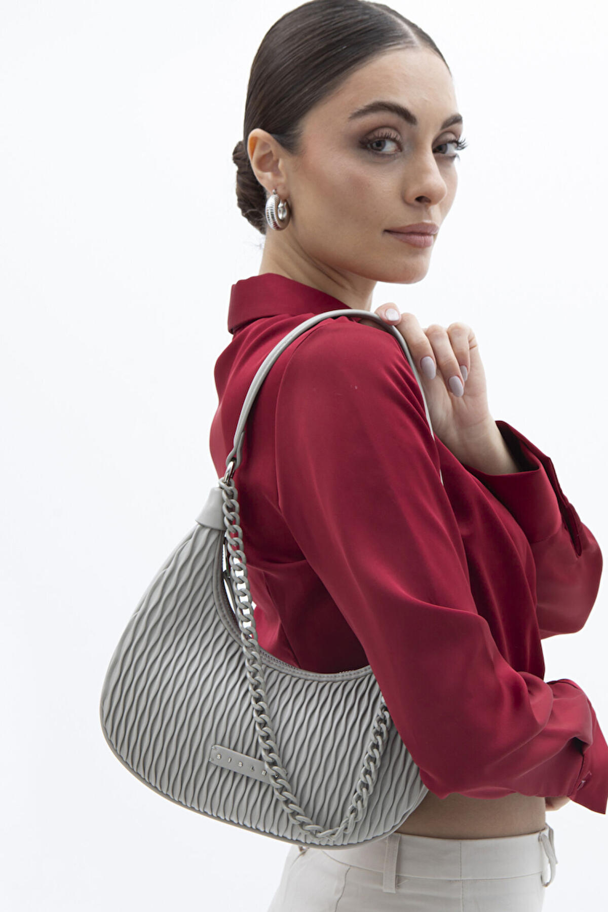 Sisley Kadın Kol Çantası SLY_208 Mavi