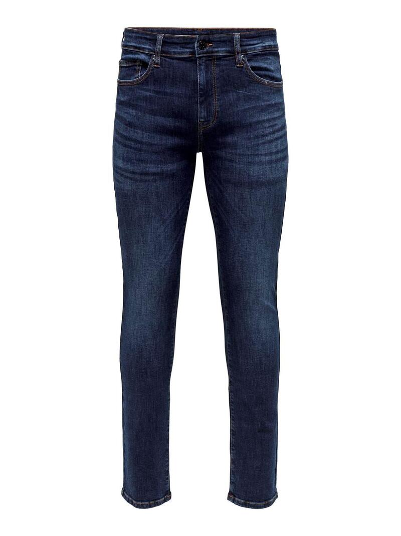 Only&Sons Pantolon 22026749 Koyu Mavi