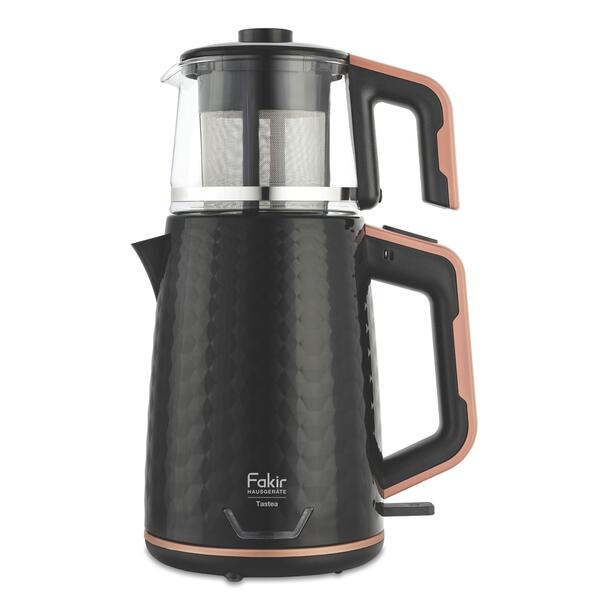 Fakir Çay Makinesi Tastea Siyah/Rose