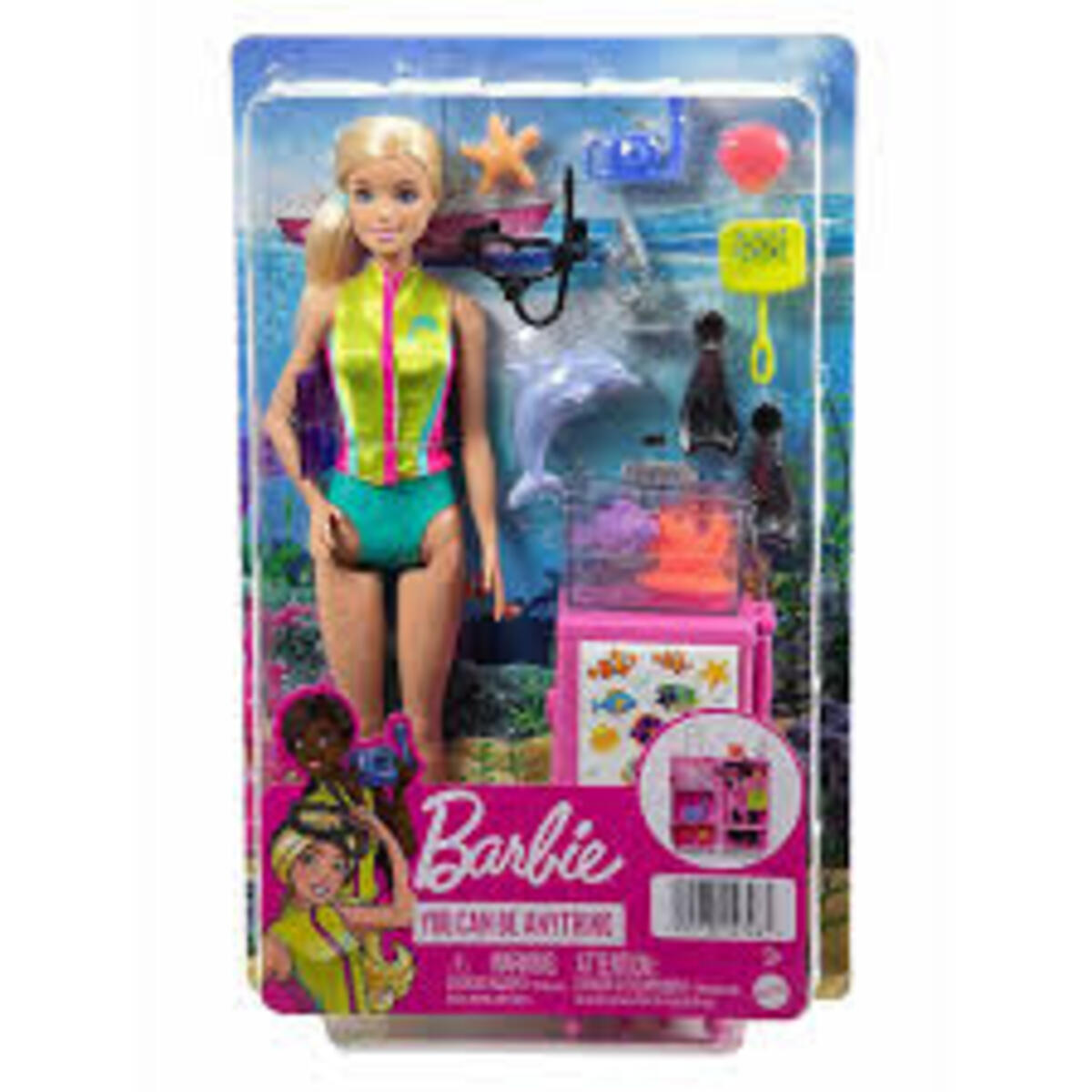 Barbie Deniz Biyoloğu Oyun Seti MTL-HMH26