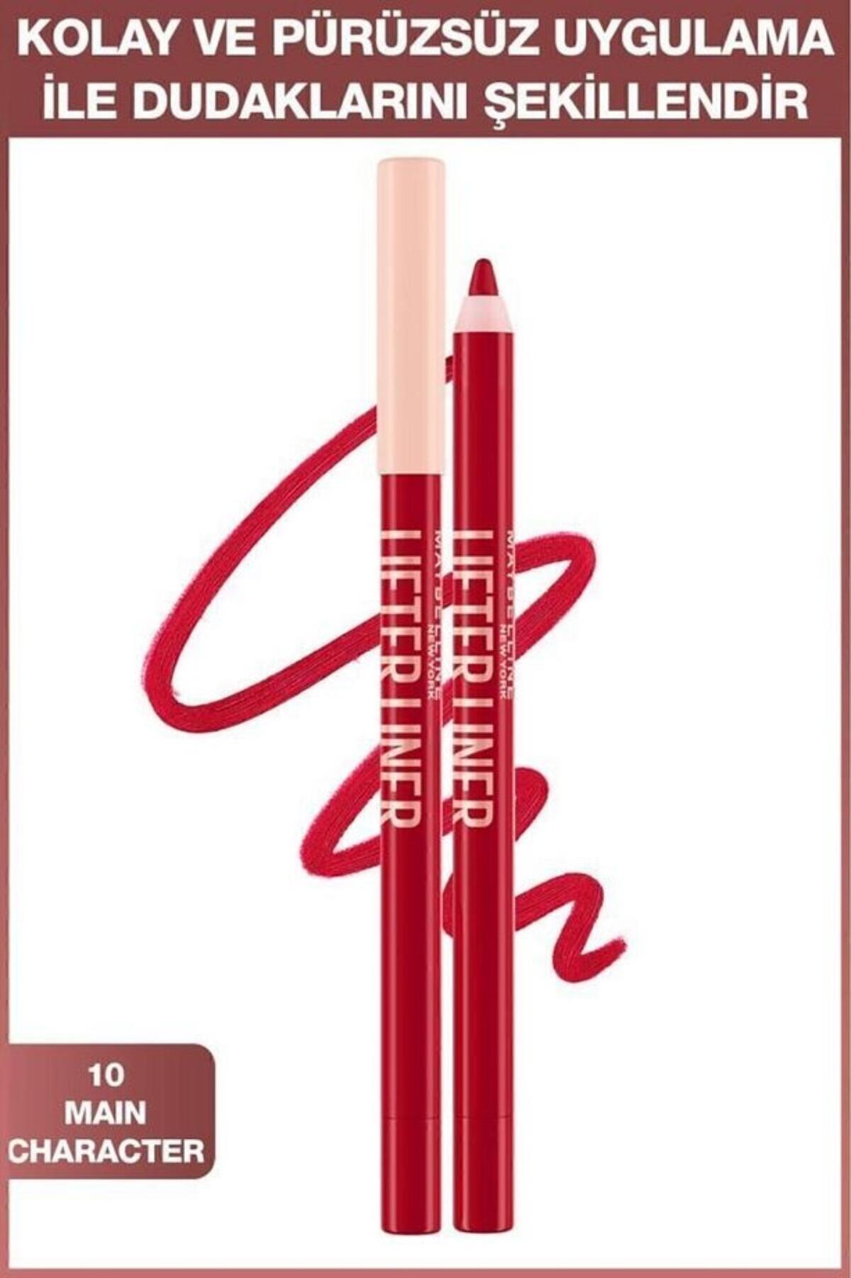 Maybelline Dudak Kalemi Lifter Liner No:10 Main Charac