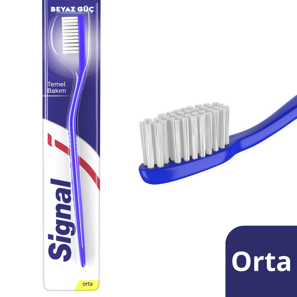 Signal Diş Fırçası Beyaz Güç (Orta)