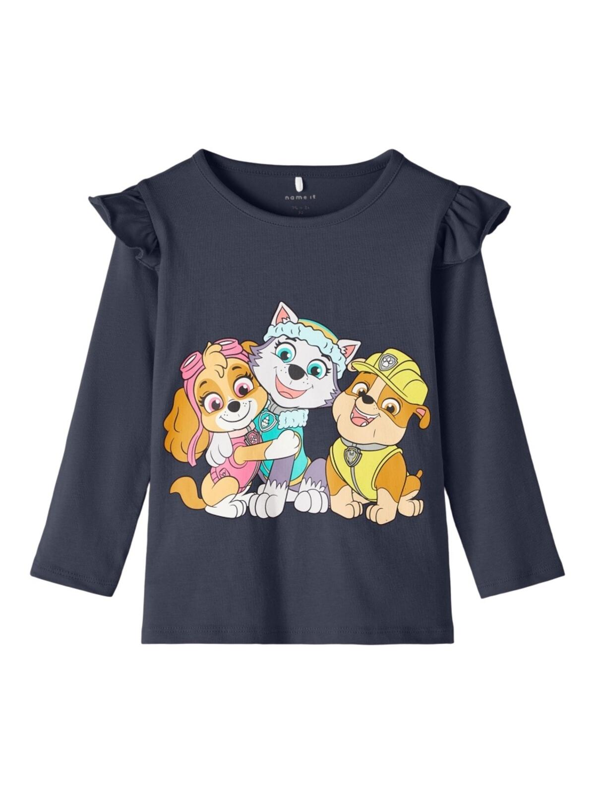 Name It Tişört Kız Bebek 13219717 Lacivert