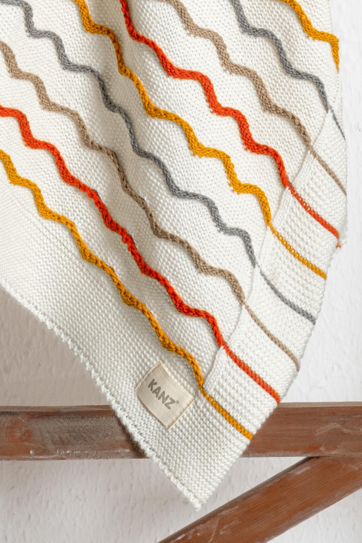 Kanz Triko Battaniye (Knz-006)(Knz-007) Rainbow