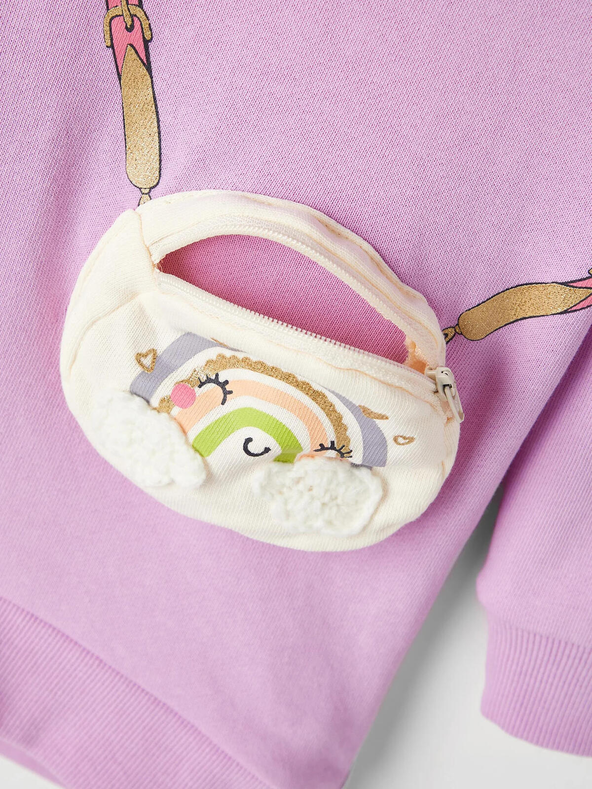Name It Sweatshirt Kız Çocuk 13219685 Lila
