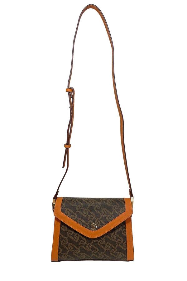 U.S. Polo Assn. Çapraz Çanta US24122 Kahve-Turuncu