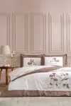 Özdilek Nevresim Takımı Çift Kişilik Lisanlı Mickey Minnie Bloger Kahve