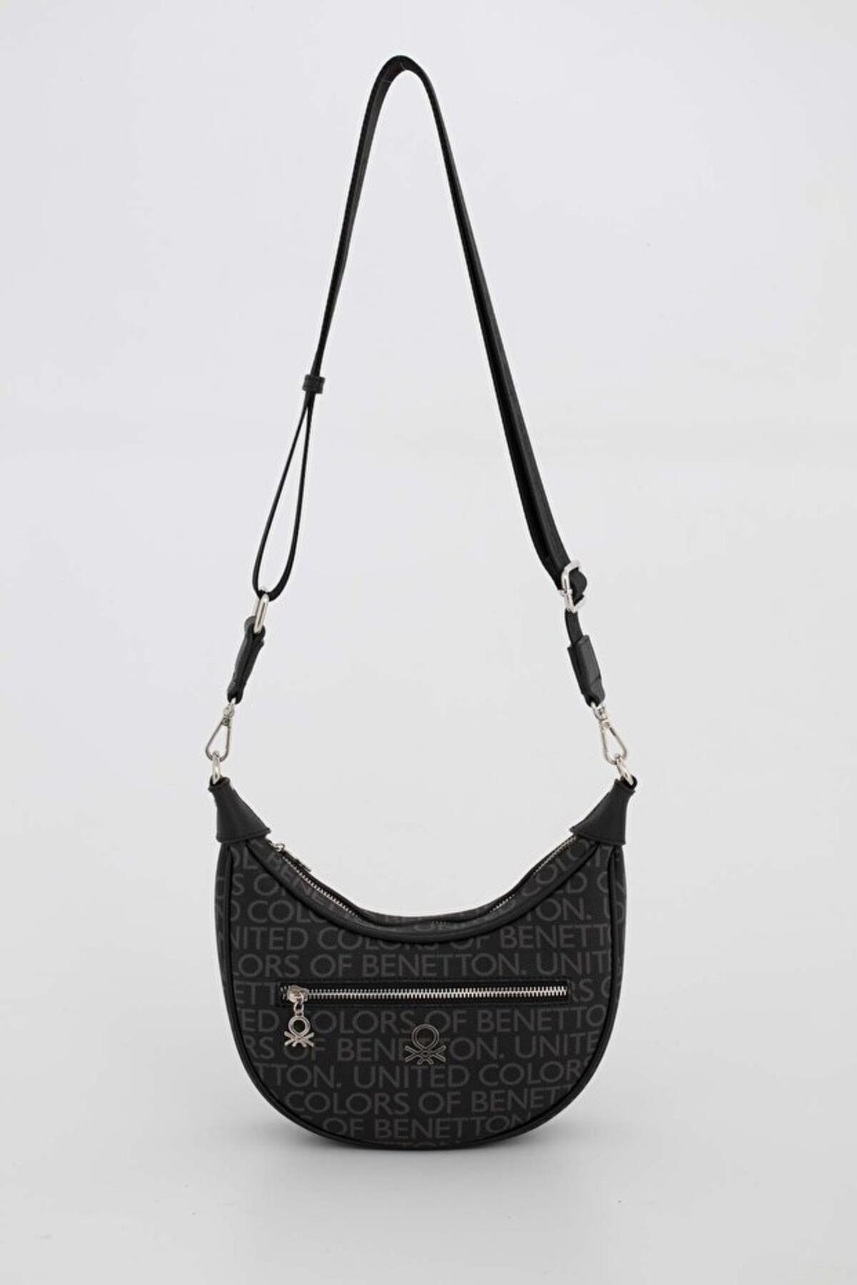 United Colors Of Benetton Kadın Kol Çantası BNT_1685 Siyah