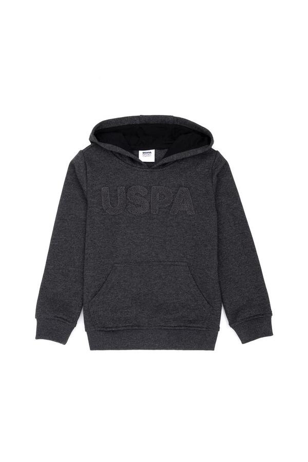 U.S Polo Sweatshirt Erkek Çocuk 1639275 G083SZ082 Siyh