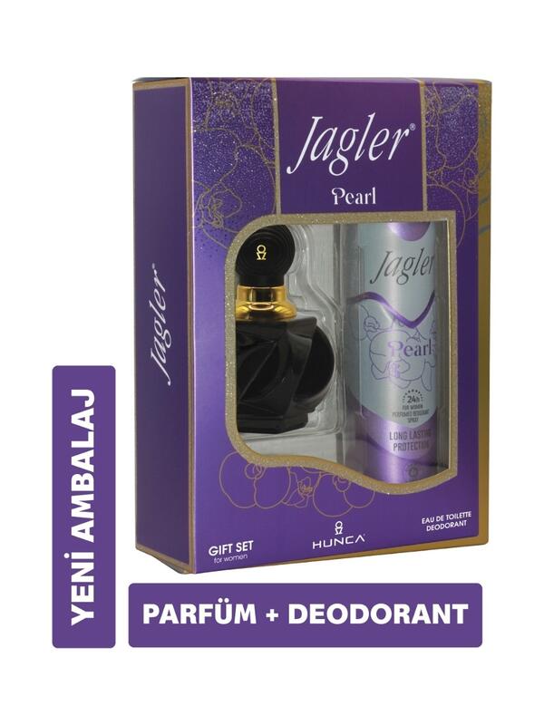 Jagler Kadın Parfüm Seti Pearl 60Ml Edt+150Ml Deo