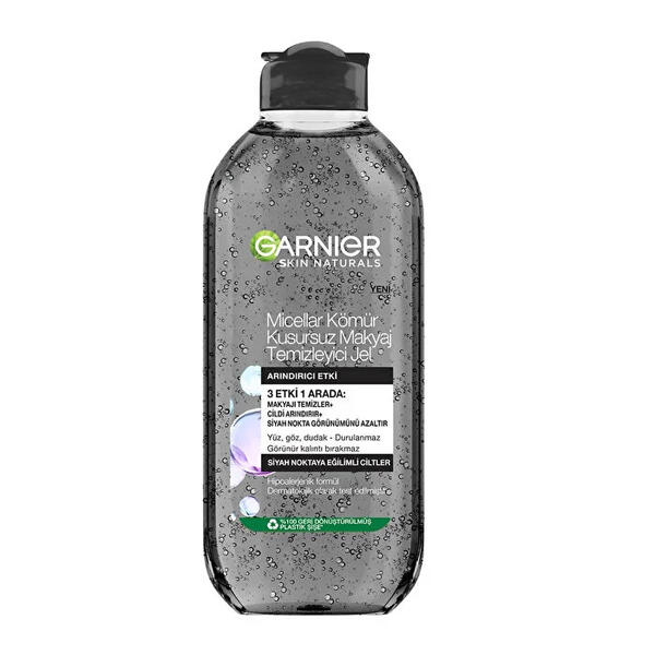 Garnier Makyaj Temizleme Jeli Micellar Kömür 400Ml