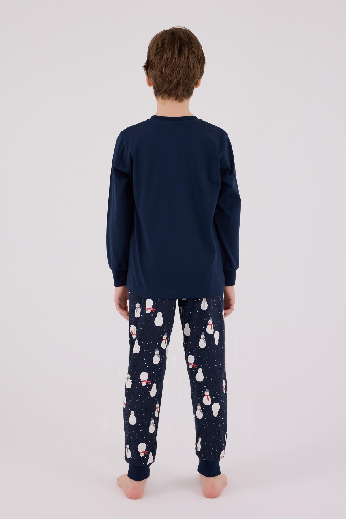 Rolypoly Pijama Takım Erkek Çocuk RP3680-2 Lacivert