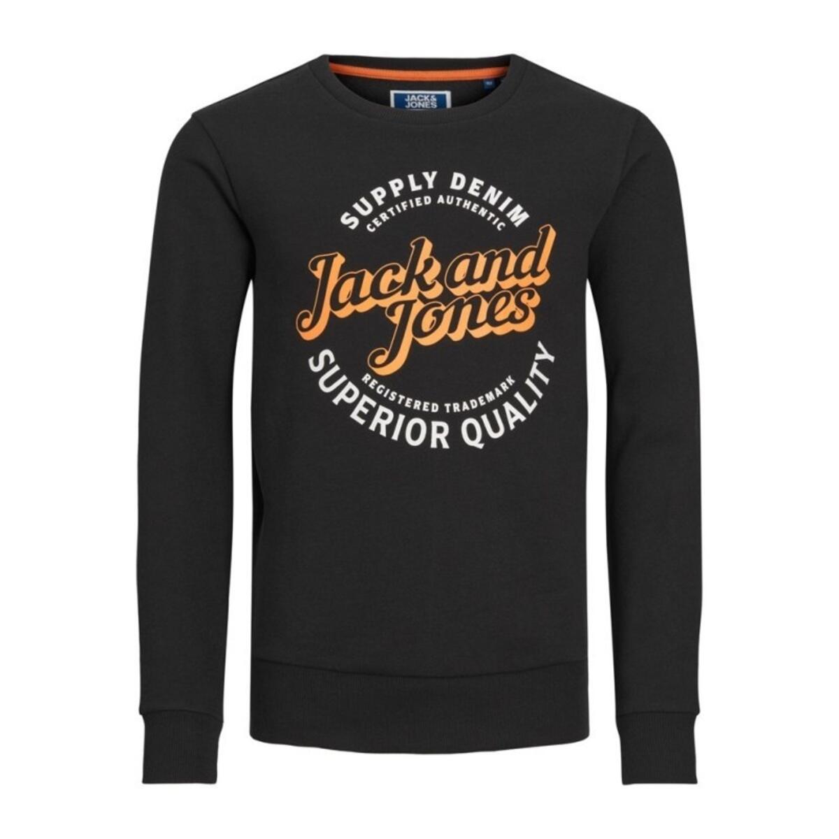 Jack&Jones Sweatshirt Erkek Çocuk 12237110 Siyah