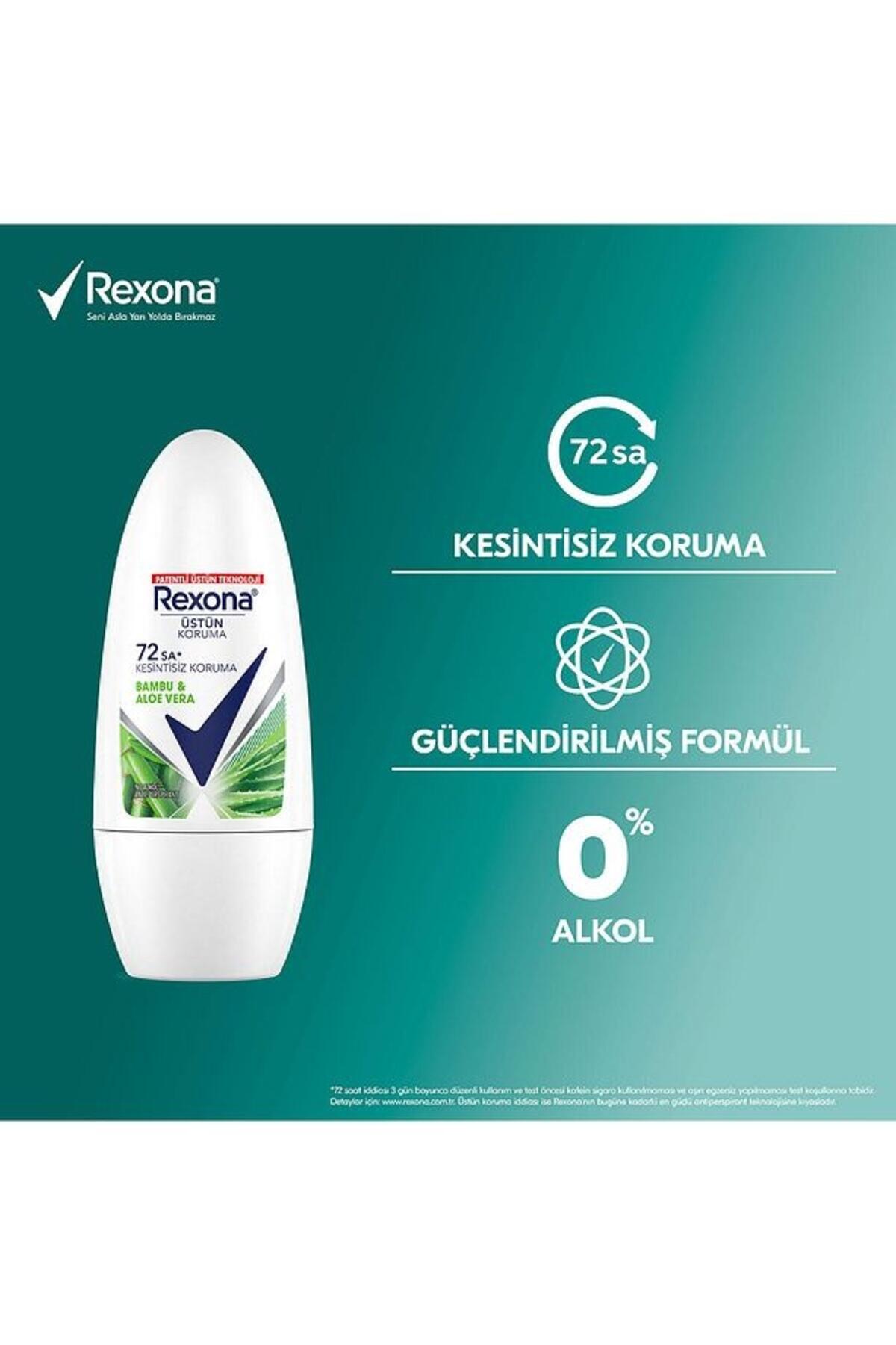 Rexona Kadın Roll-On Bambu&Aloe Vera 50Ml