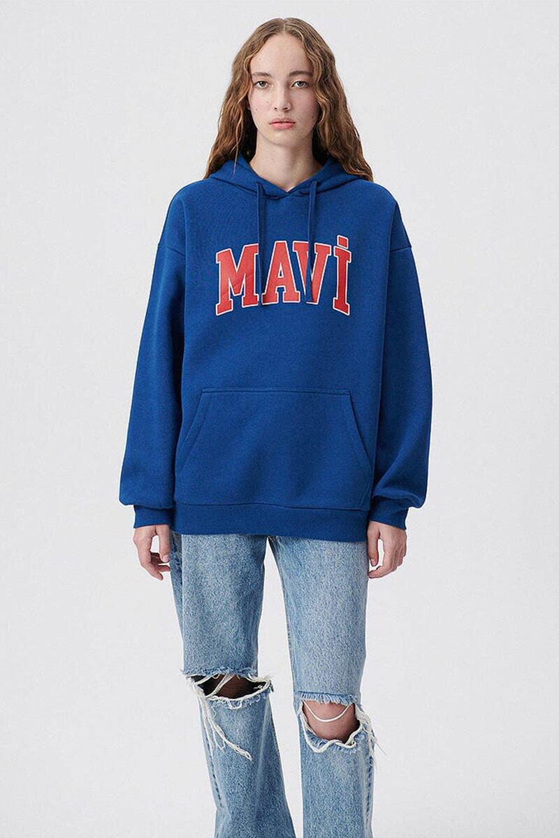 Mavi Sweatshirt M1600361-82625 Koyu Lacivert