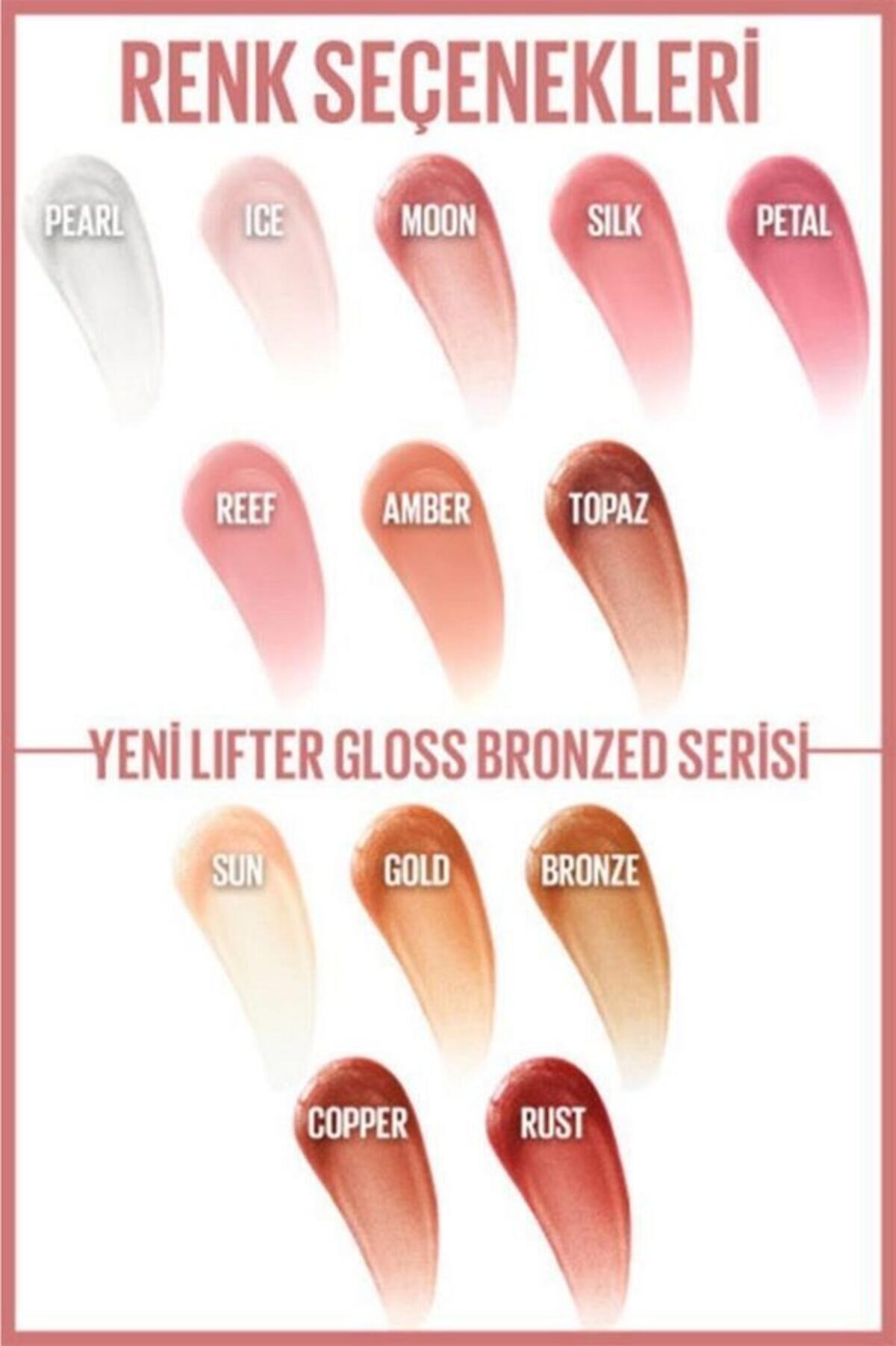Maybelline Dudak Parlatıcısı Lifter Gloss No:018 Bronze