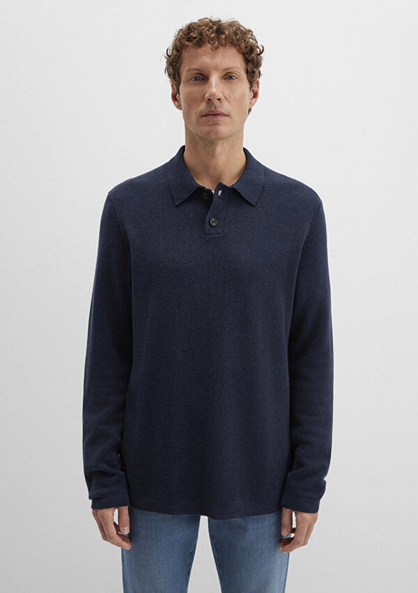 Mavi Erkek Kazak M0710352-70490 Lacivert