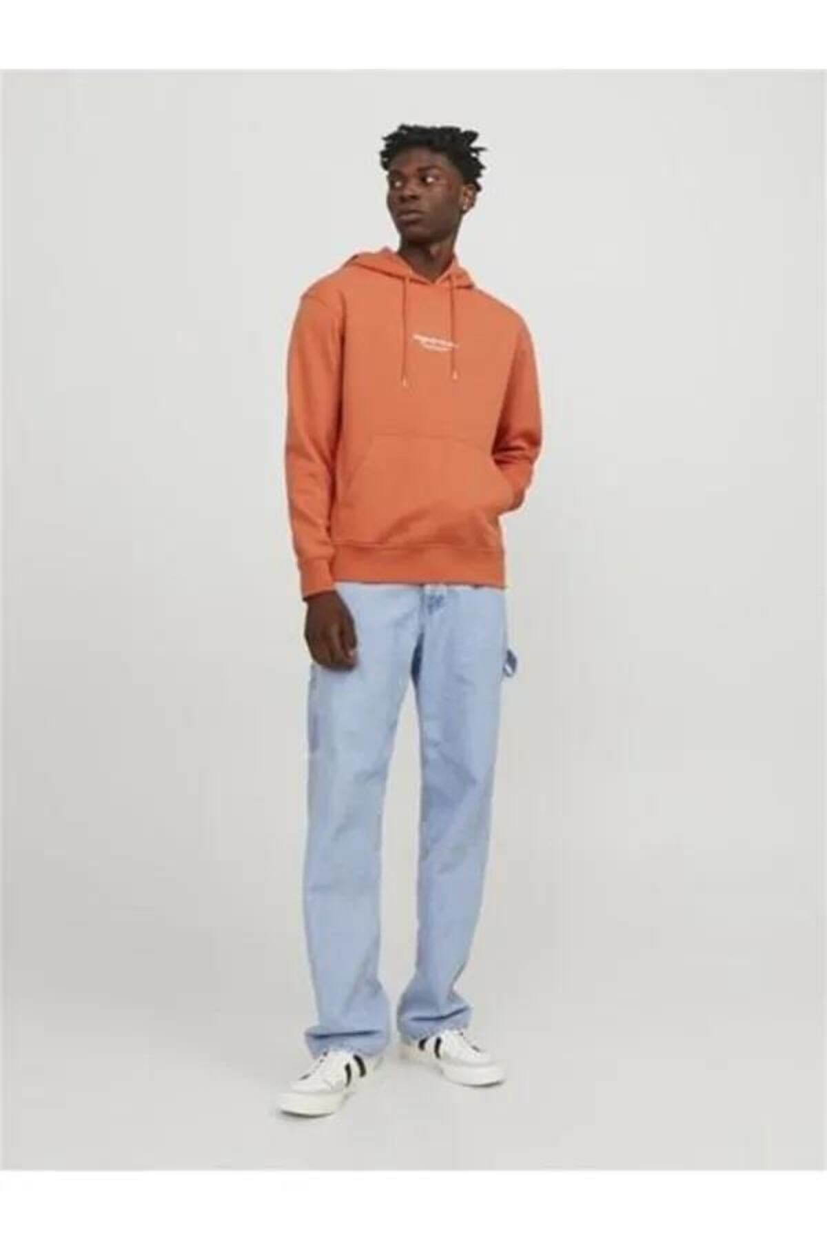 Jack&Jones Sweatshirt 12241687 Turuncu