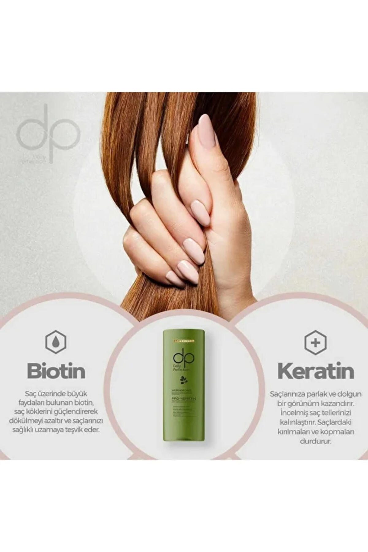 Dp Saç Kremi Moringa Yağı 350Ml