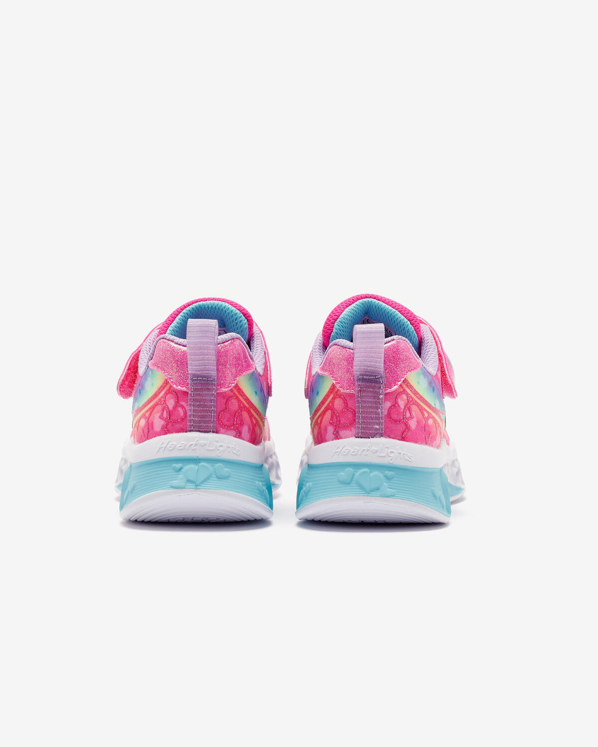 Skechers Flutter Heart Lights-Groovy Swirl Tqhp 303253 Pembe
