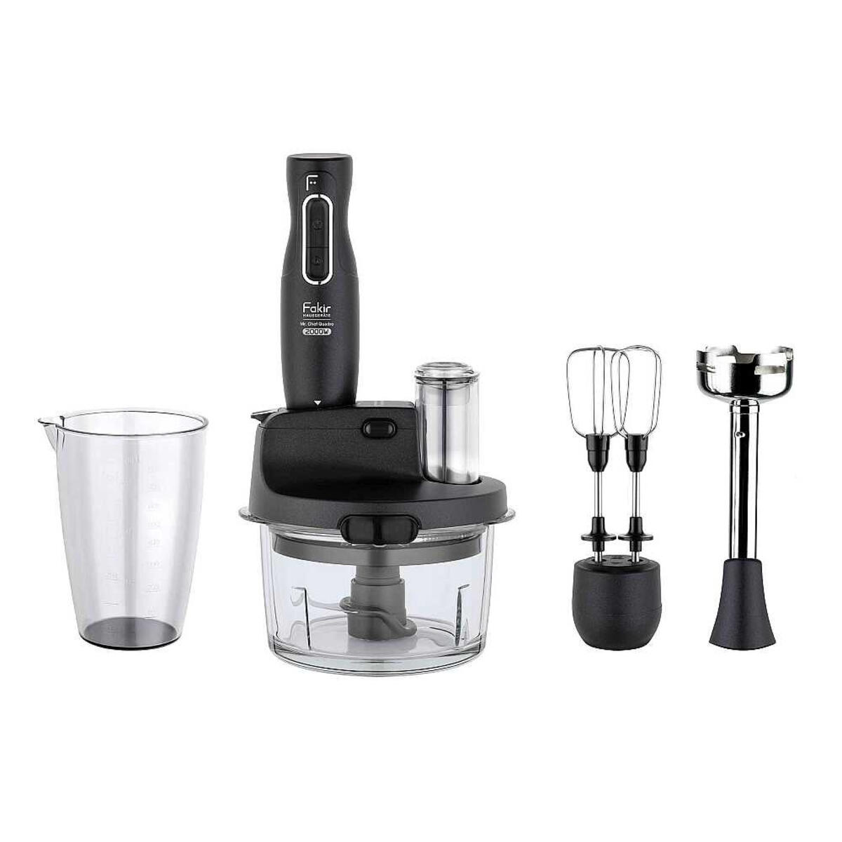 Fakir Blender Seti Mr Chef Quadro Yeni Dişli Antrasit