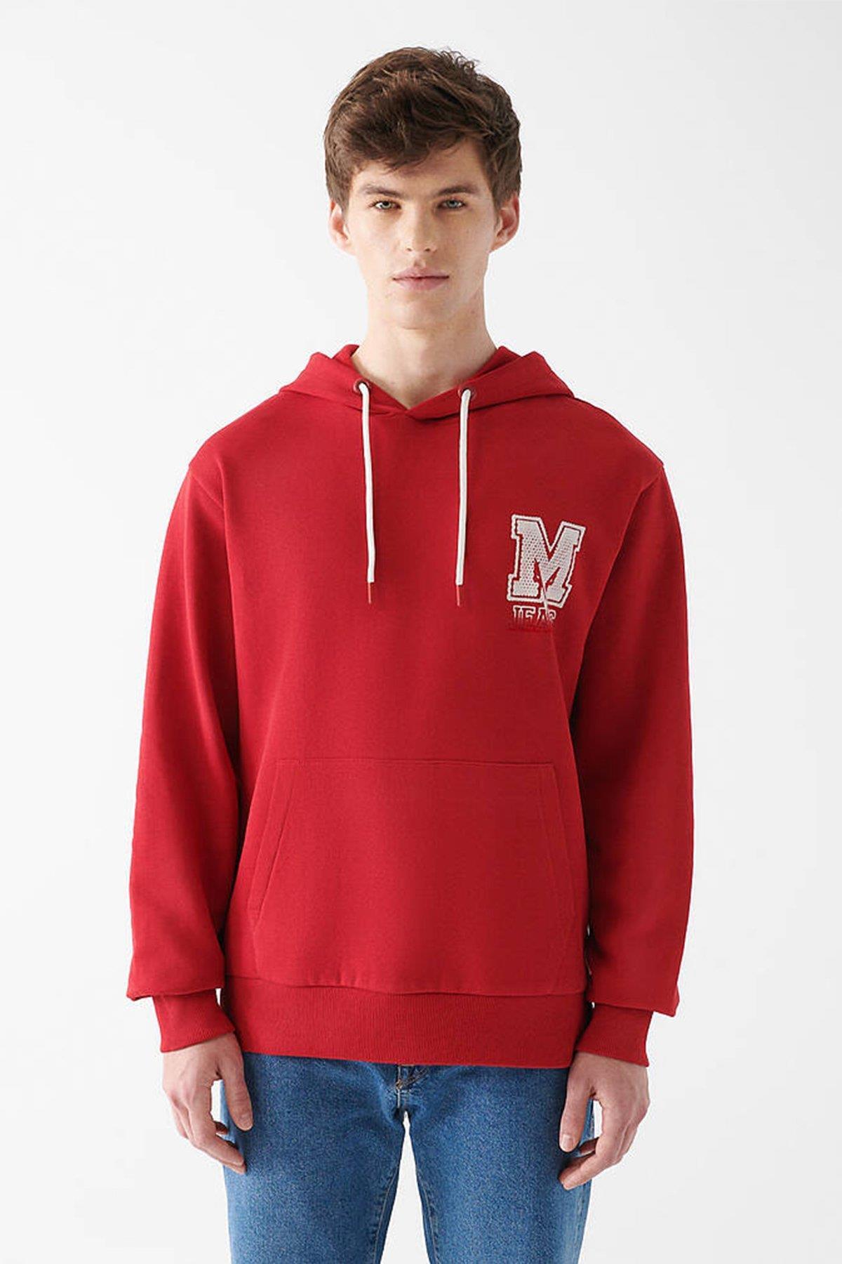 Mavi Sweatshirt M0610980-70464 Kırmızı