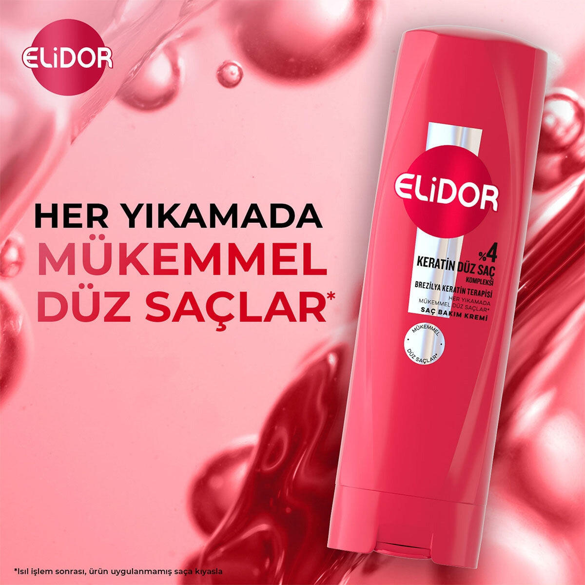 Elidor Saç Kremi Brezilya Keratin Terapisi 350Ml